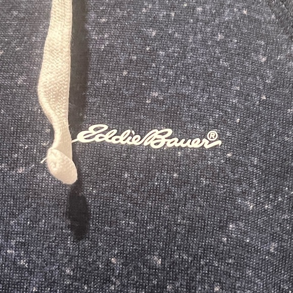 Eddie Bauer Navy Blue Hoodie - Picture 2 of 5